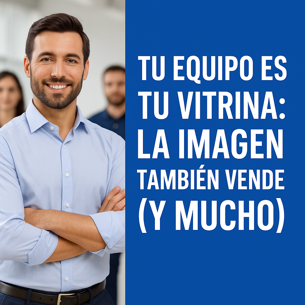 Tu equipo es tu vitrina: la imagen también vende (y mucho)”