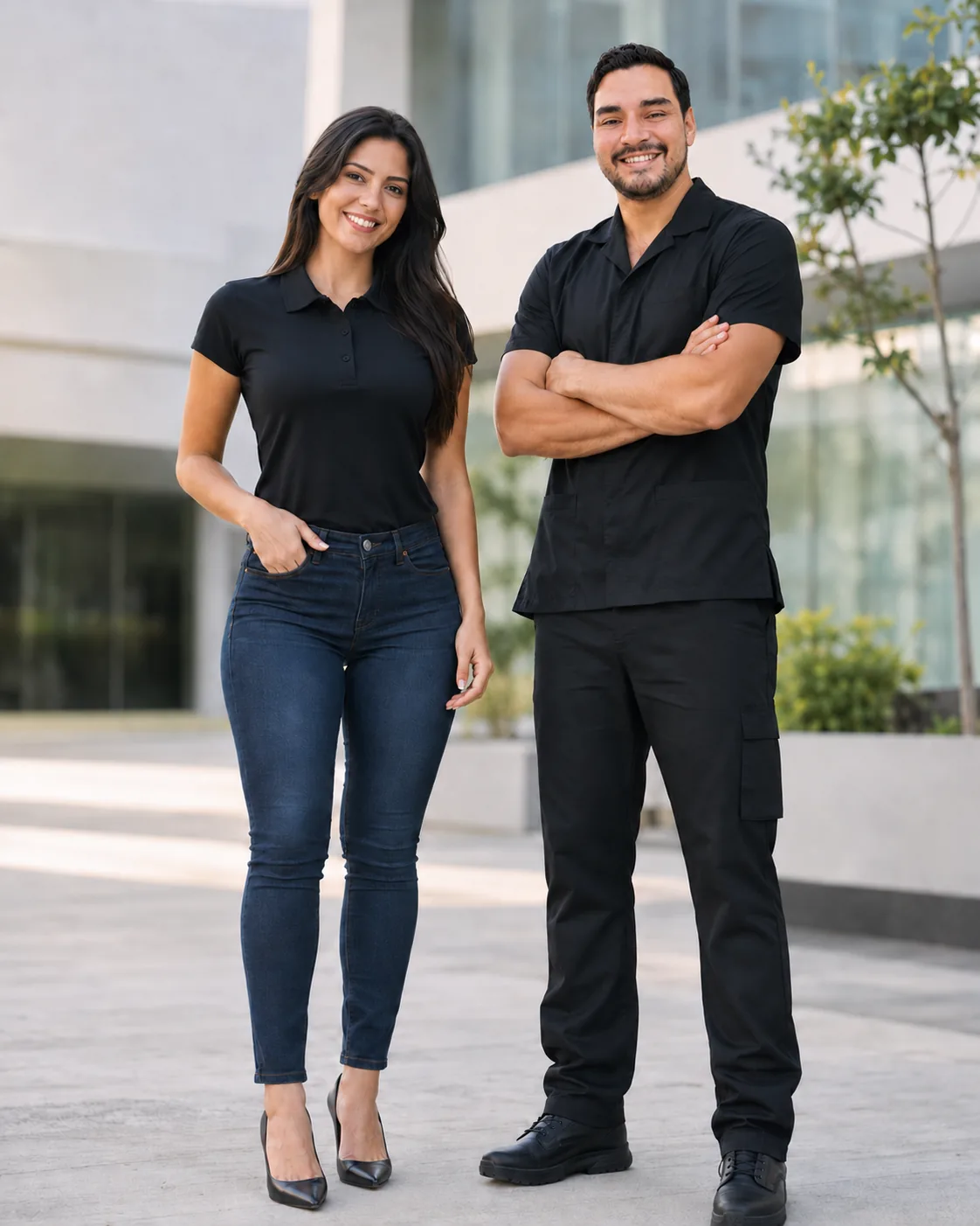 Uniforme corporativo operaciónal – polo y camisa