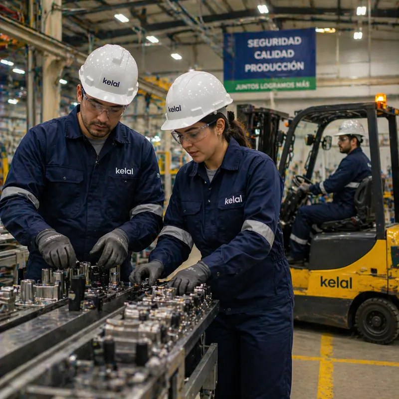 Uniforme industrial – pantalones de trabajo y camisas